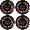 RENAULT FIA F1 Champions Wheel centre Gel Badges Aufkleber x4