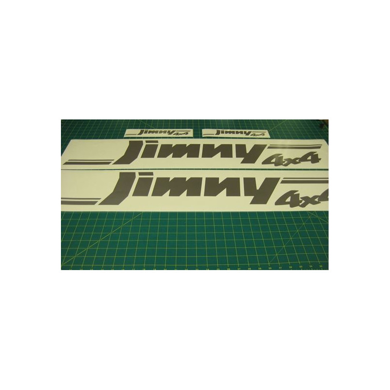 Suzuki Jimny 4x4 side and rear ADESIVOS