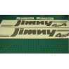 Suzuki Jimny 4x4 side and rear DECALS