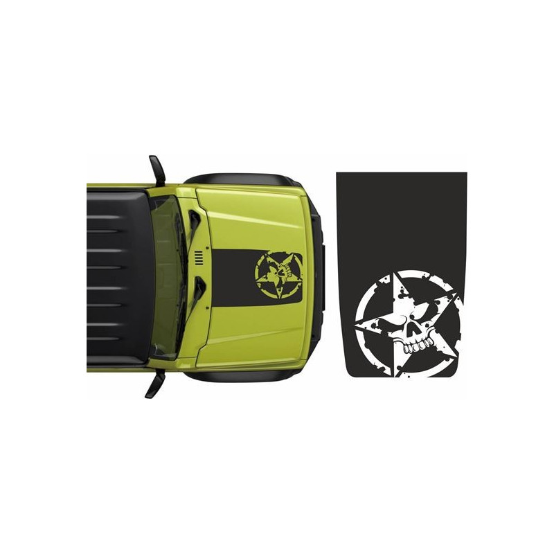 Suzuki Jimmy Military Bonnet ADHESIVOS