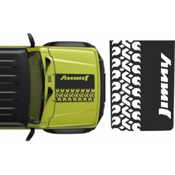 Suzuki Jimmy Military Bonnet AUTOCOLLANT