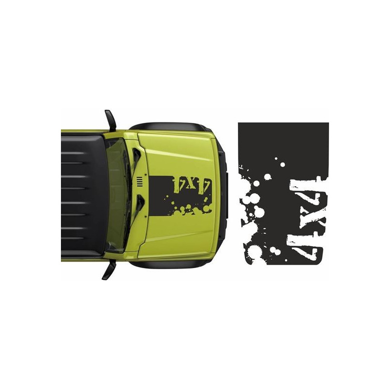 Suzuki Jimmy Bonnet AUFKLEBER