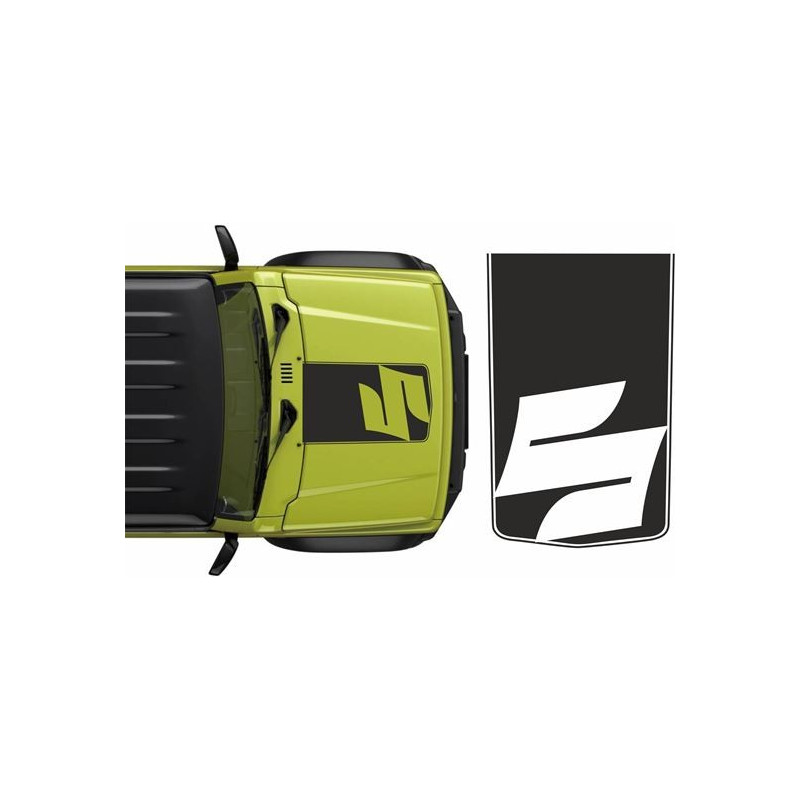 Suzuki Jimmy Bonnet AUTOCOLLANT