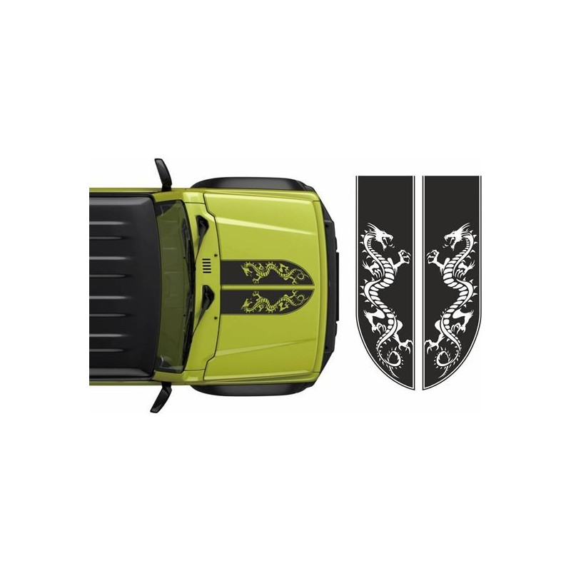 Suzuki Jimmy Bonnet DECALS