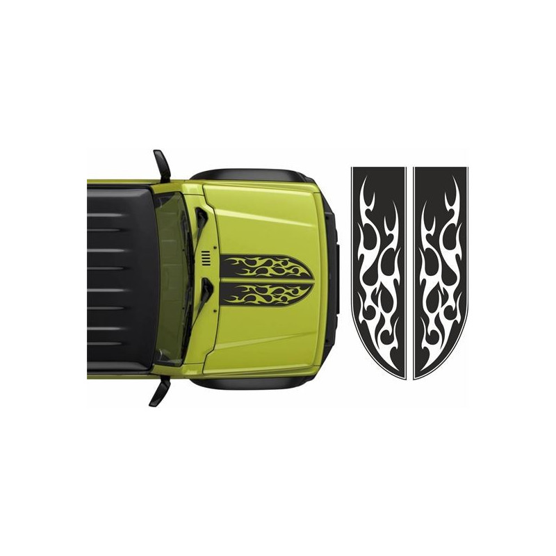 Suzuki Jimmy Bonnet AUTOCOLLANT