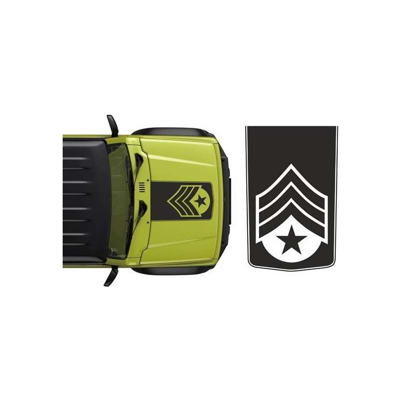 Suzuki Jimmy Bonnet AUTOCOLLANT