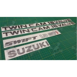 Suzuki Swift 1.3 GTi Twin Cam 16 Valve STICKERS
