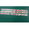 Suzuki Swift 1.3 GTi  ADESIVI