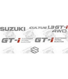 Suzuki Cultus1.3 GTi STICKERS