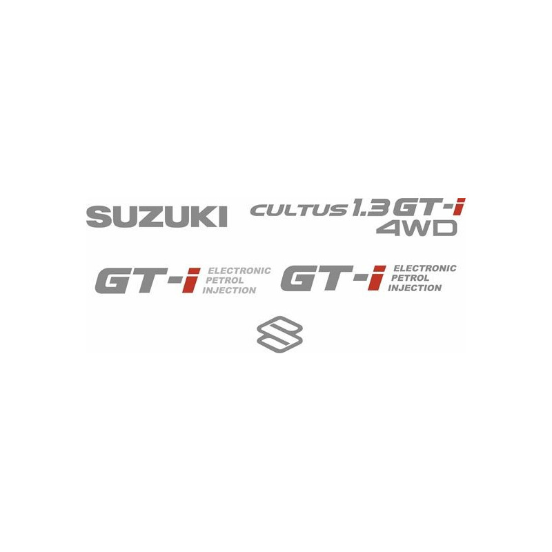 Suzuki Cultus1.3 GTi DECALS