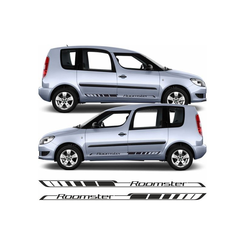 Skoda Roomster side Stripes DECALS