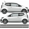 Skoda UP GTI side Stripes DECALS