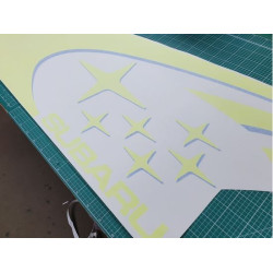 Subaru Impreza S11 / S12 Chris Atkinson 2005 - 2007 ADHESIVOS