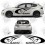 SUBARU Impreza side & rear SWRT AUFKLEBER (Kompatibles Produkt)