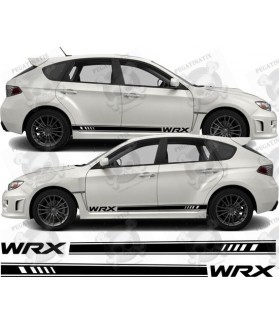 Impreza WRX side Stripes AUTOCOLLANT (Produit compatible)