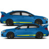 SUBARU WRX VA SWRT side STRIPES ADESIVOS