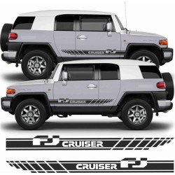 Toyota FJ Cruiser side Stripes ADHESIVOS (Producto compatible)