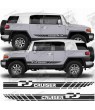 Toyota FJ Cruiser side Stripes STICKERS (Compatible Product)