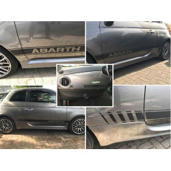 Fiat 500 / 595 Abarth Carbon Fibre ADESIVI