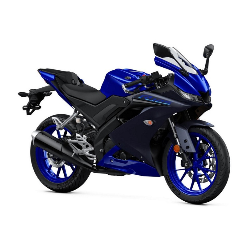 YAMAHA YZF-R125 Year 2022 BLUE/BLACK AUTOCOLLANT (Produit compatible)