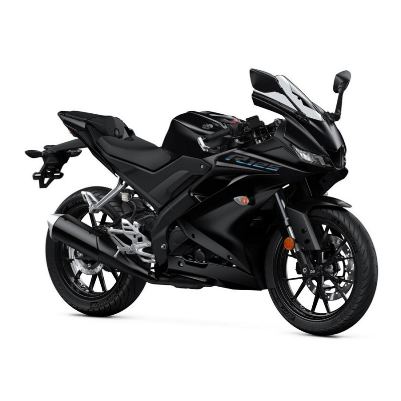 YAMAHA YZF-R125 Year 2022 MATTE BLACK Adhesivo (Producto compatible)