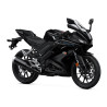 YAMAHA YZF-R125 Year 2022 MATTE BLACK AUTOCOLLANT (Produit compatible)