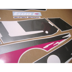 AUTOCOLLANT Honda CBR 600 F2 1992 (Produit compatible)