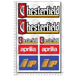 Aprilia Racing Chesterfield 16 x26cm Laminated (Compatible Product)
