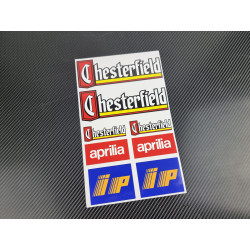 Aprilia Racing Chesterfield 16 x26cm Laminated (Producto compatible)