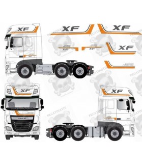 DAF XF Edition Prestige Stickers (Compatible Product)