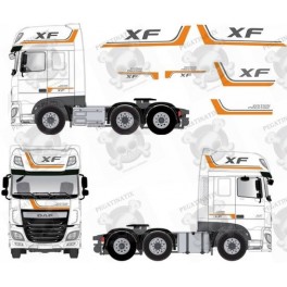 DAF XF Edition Prestige Stickers (Compatible Product)