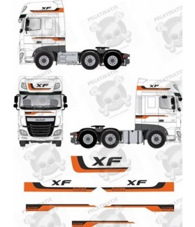 DAF XF Euro 6 Super Space stickers (Compatible Product)
