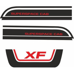 DAF XF Euro 6 Super space adesivi (Prodotto compatibile)