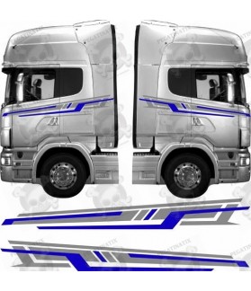 Truck cab Eagle Tribal side Graphics stickers (Compatible Product)