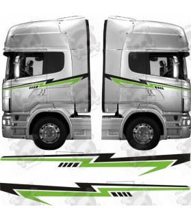 Truck cab full side Graphics aufkleber (Kompatibles Produkt)