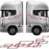 Truck cab full side Graphics adesivi (Prodotto compatibile)