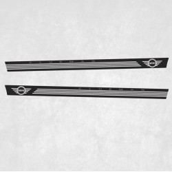 AUFKLEBER Mini Clubamn F54 side Stripes (Kompatibles Produkt)