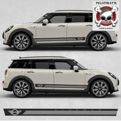 AUTOCOLLANT Mini Clubamn F54 side Stripes Produit compatible)