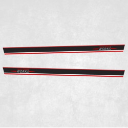 ADHESIVOS Mini Clubamn JCW F54 side Stripes (Producto compatible)