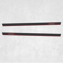 ADHESIVOS Mini Clubamn JCW F54 side Stripes (Producto compatible)