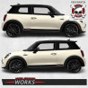 ADESIVOS Mini Clubamn JCW F54 side Stripes (Produto compatível)