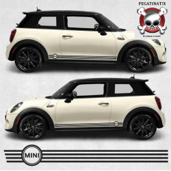 ADESIVI Mini Clubamn JCW F54 side Stripes (Prodotto compatibile)