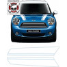 ADHESIVOS Mini R60 Countryman Bonnet & Rear Stripes (Producto compatible)