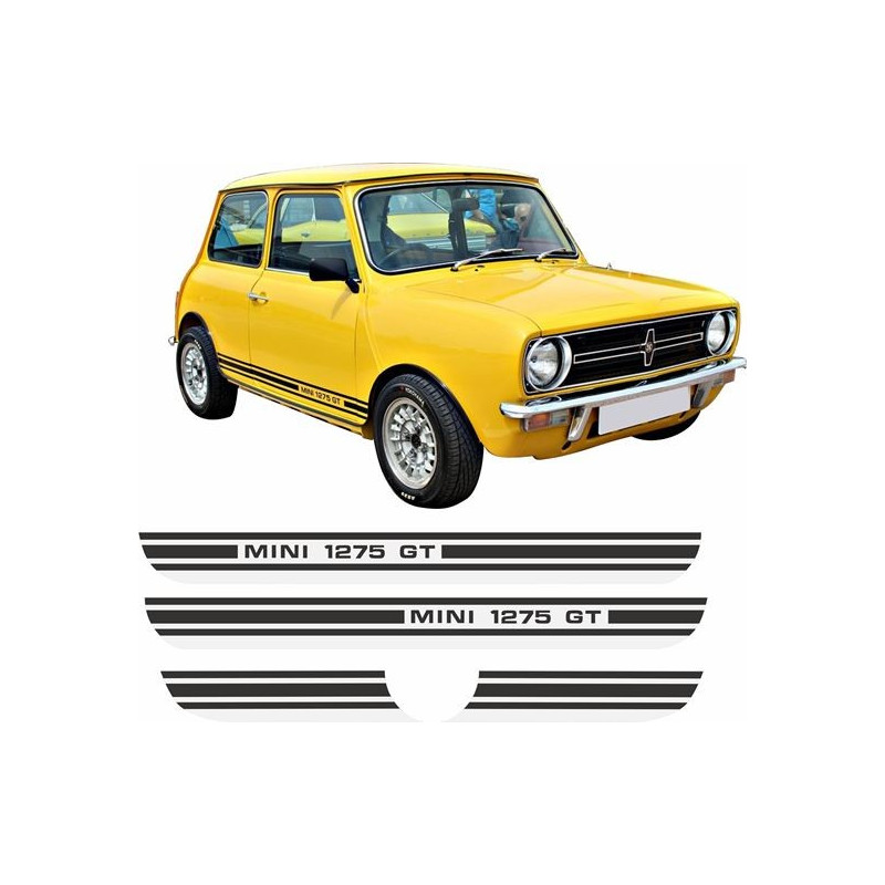 ADHESIVOS Mini 1275 GT side Stripes (Producto compatible)