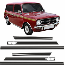 ADESIVOS Mini Clubman Estate 1100 side Stripes (Produto compatível)