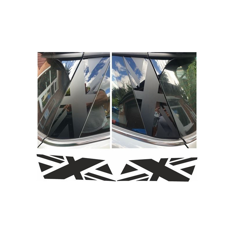 ADESIVOS Mini F56 side rear pillar (Produto compatível)