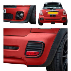 AUFKLEBER Mini R56 JCW front & rear Bumper (Kompatibles Produkt)