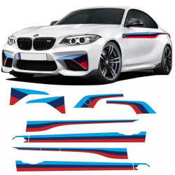 BMW M2 F87 M Performance Stripes Adhesivo (Producto compatible)