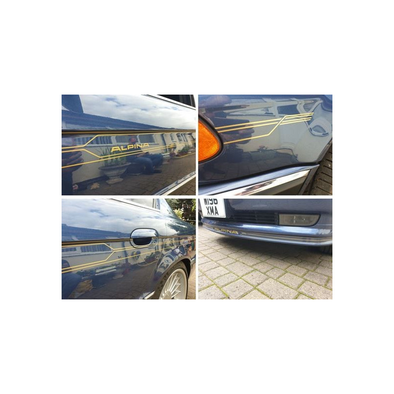 BMW 7 Series E38 Alpina side adesivos (Produto compatível)
