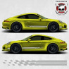 PORSCHE 992 / 991 GTS side Stripes ADHESIVOS (Producto compatible)
